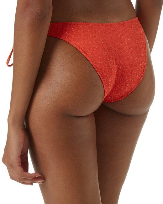 Melissa Odabash Red Venice Bikini Bottom