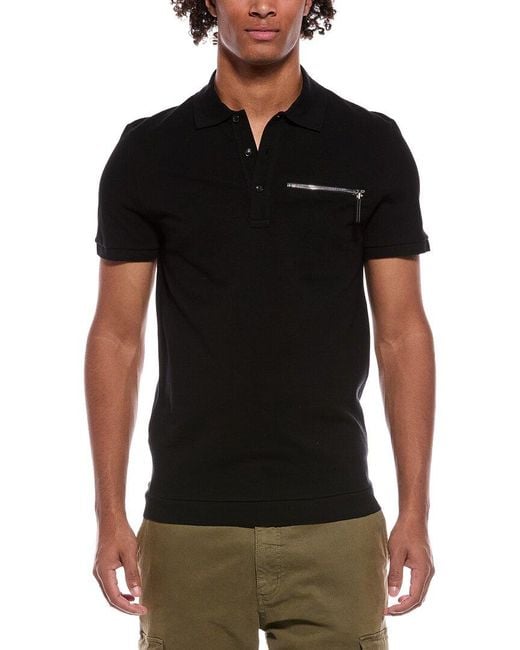 Valentino Black Polo Shirt for men
