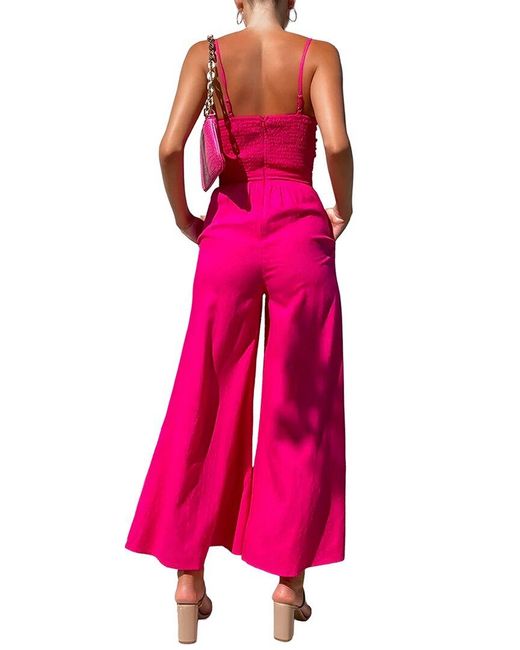 CAMILA BLANCO Pink Jumpsuit