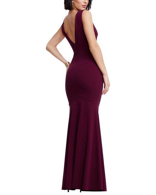 Dress the Population Purple Leighton Maxi Dress