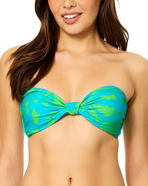 Raisins Blue Biscayne Bikini Top