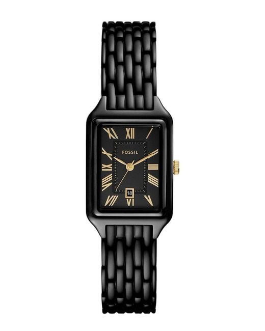 Fossil Black Raquel Watch