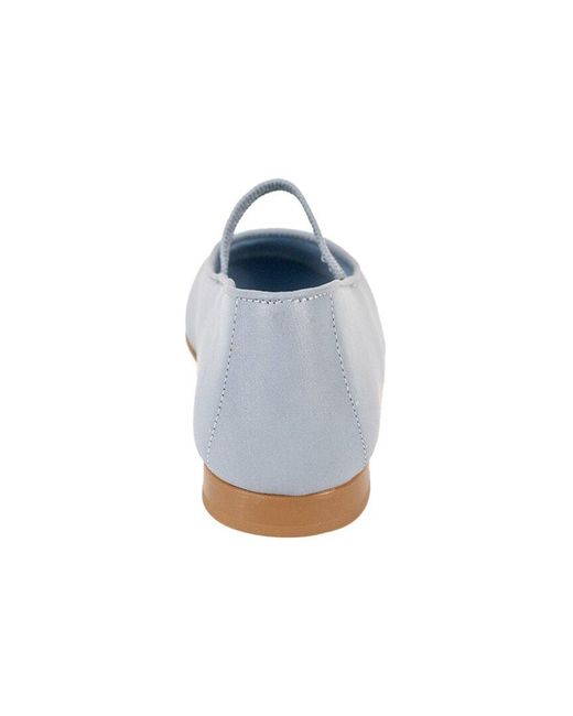 Menina Step Blue Monique Flat