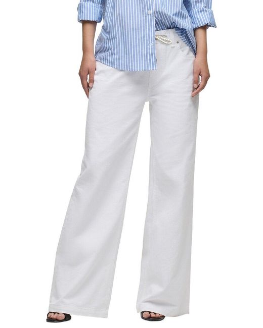 Hudson Blue Drawstring Rylee Low And Loose Pant
