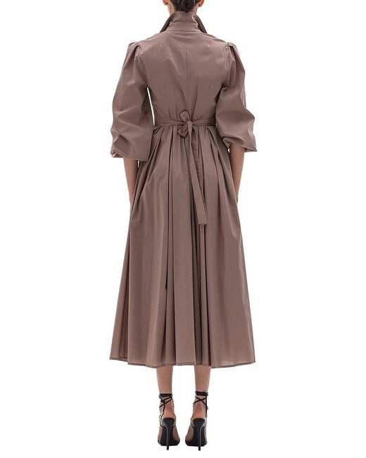 BGL Brown Shirtdress