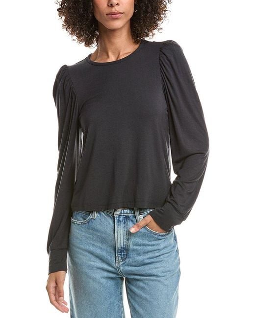 Chaser Brand Black Shirley Top