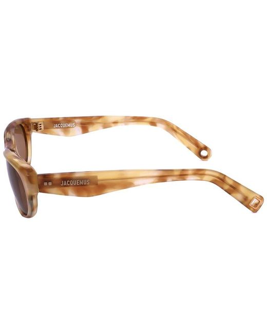Jacquemus Brown Jac63 56Mm Sunglasses