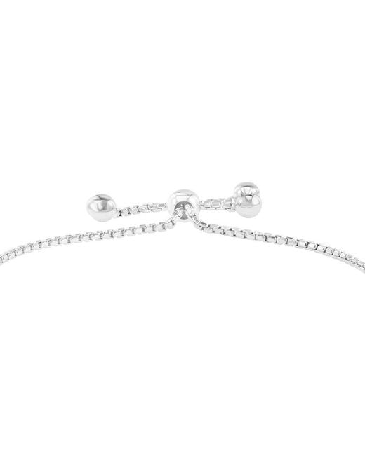 Effy Fine Jewelry White 14K 1.03 Ct. Tw. Diamond Bolo Bracelet