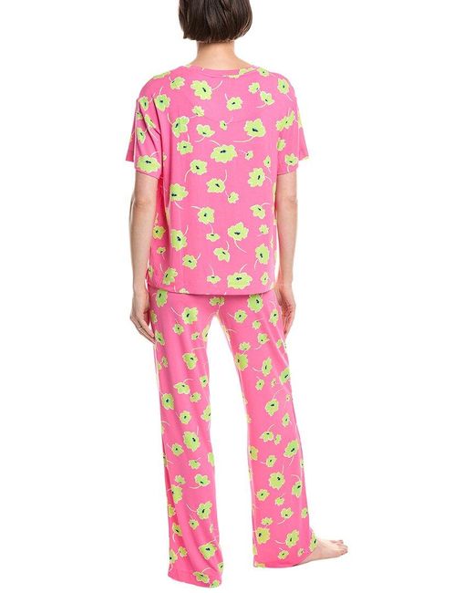 Sanctuary Pink 2Pc Shirt & Pant Set