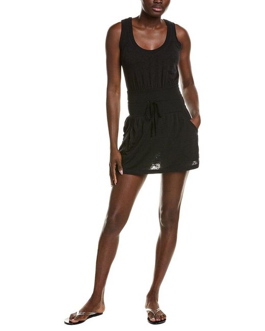 Becca Black Beachdate Scoop Neck Dress