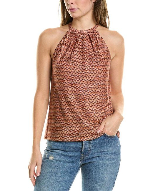Ramy Brook Red Kimmi Top