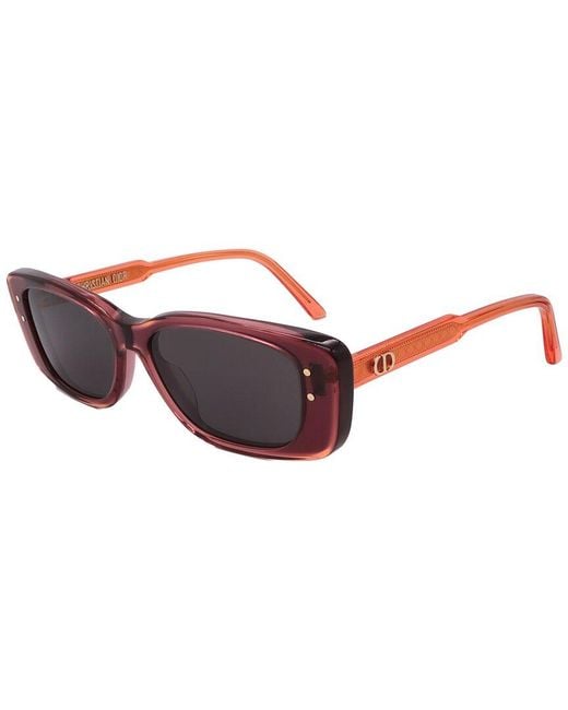 Dior Red Highlight S21 53Mm Sunglasses