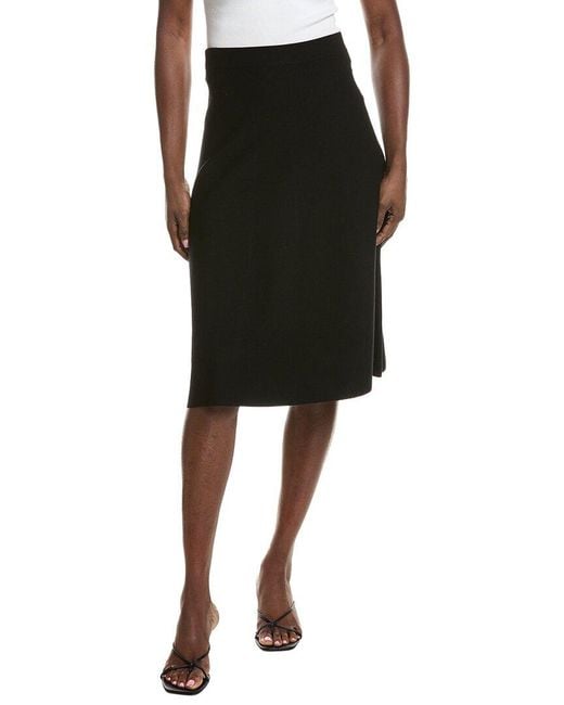 Minnie Rose Black Fit & Flare Skirt