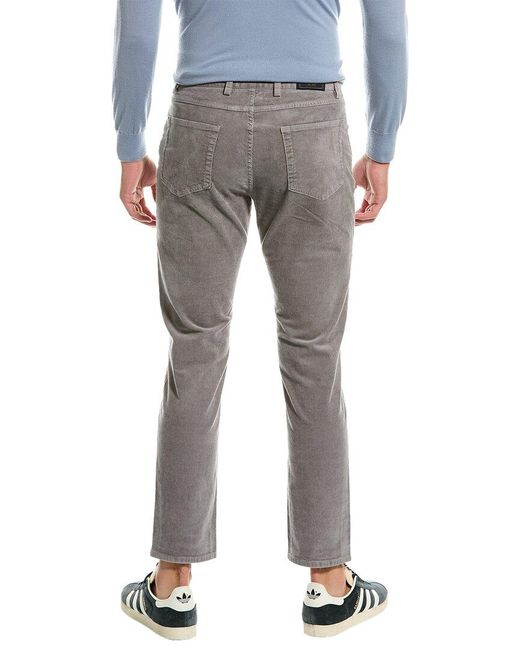 Brooks Brothers Slim Fit 5-pocket Corduroy Pant in Gray for Men | Lyst