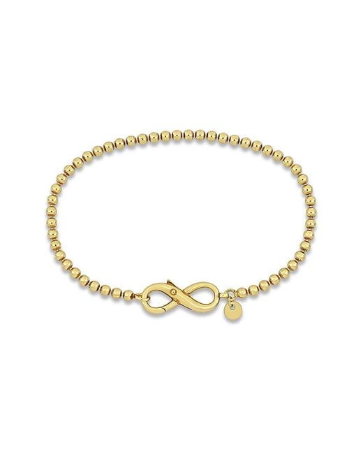Italian Silver Metallic Ball Link Bracelet