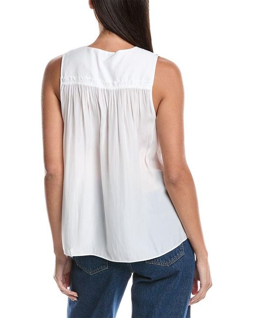 Ramy Brook White Glenn Top