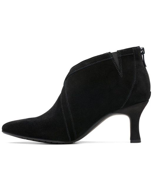 Clarks Black Kataleyna Sol Suede Pump