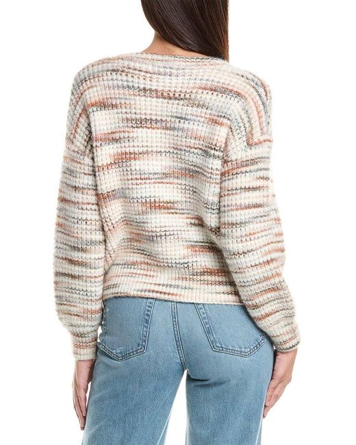 Sadie & Sage Gray Sweet Daze Wool-Blend Sweater