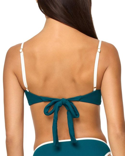 LSPACE Blue Hazel Top