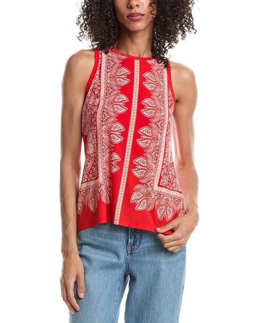 Vince Camuto Red Tank Top