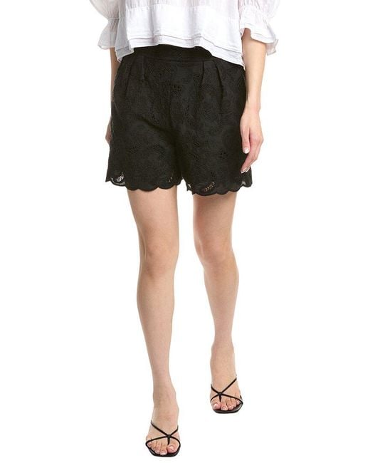 Nation Ltd Green Archer Lace Short