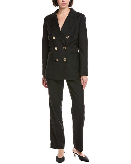 Pascale La Mode Black 2Pc Suit