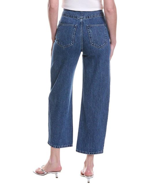 FFORME Blue Elodie Curved Leg Jean