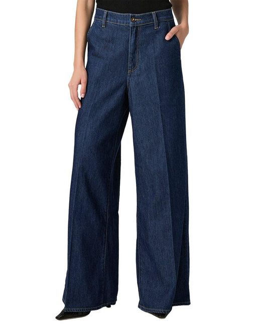 PAIGE Blue Cameron Splendor Wide Leg Jean