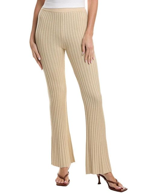 Ba&sh Red Juston Wool-Blend Pant