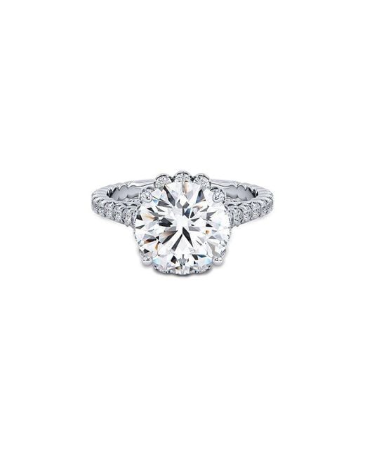 Lab Grown Diamonds White 14K 4.00 Ct. Tw. Lab-Grown Diamond Ring