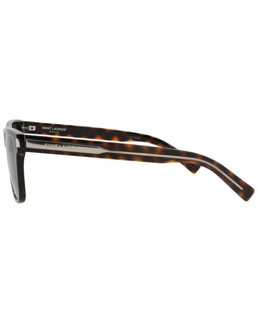 Saint Laurent Brown Sl619 56Mm Sunglasses for men