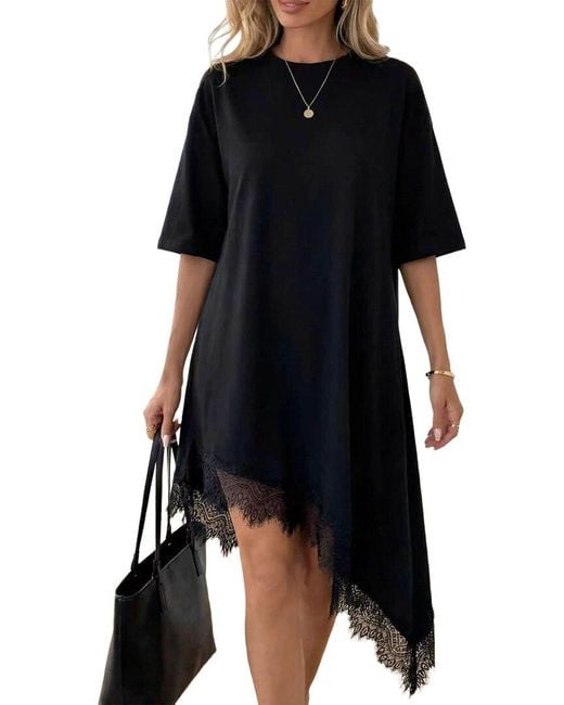 Tedora Black Mini Dress