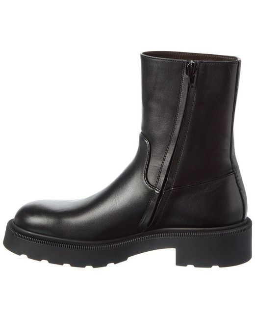 The Row Black Nobilis Leather Boot