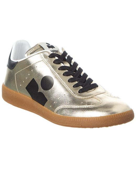Isabel Marant White Kaycee Leather Sneaker
