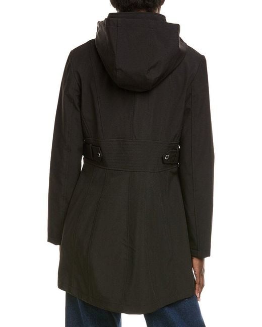 Via Spiga Black Softshell Coat