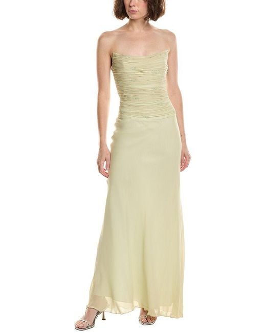 Issue New York Yellow Midi Dress