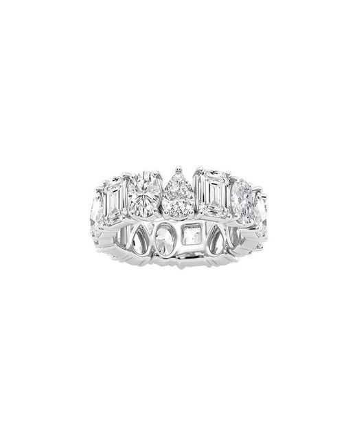 Lab Grown Diamonds White 14K 8.25 Ct. Tw. Lab-Grown Diamond Eternity Ring