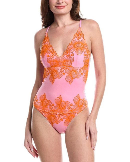 PQ Swim Red Eloise One Piece