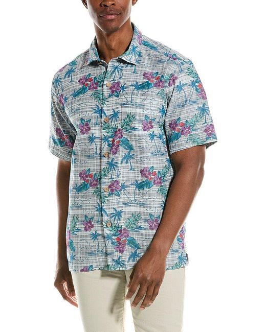 Tommy Bahama Blue Coconut Point Balboa Island Shirt for men