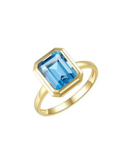 Kai Fine Jewelry Blue 14K 2.50 Ct. Tw. Topaz Cocktail Ring