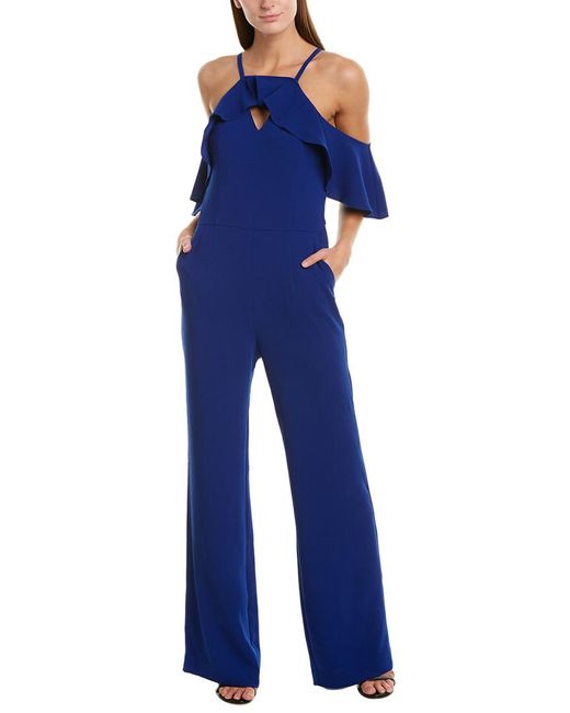 Trina Turk Synthetic Plaza Jumpsuit in Blue - Save 1% - Lyst