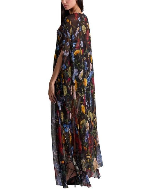 Alice + Olivia Black Linn Maxi Dress