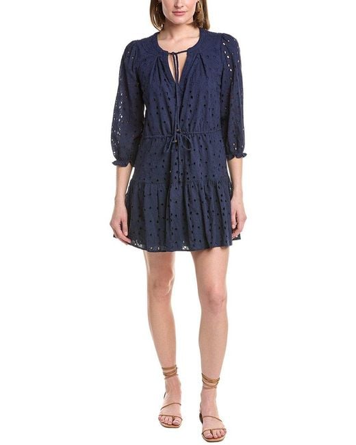 FLORA BEA NYC Blue Cova Dress