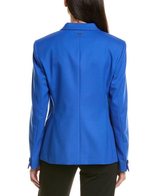 Boss Blue Jia Wool-Blend Blazer