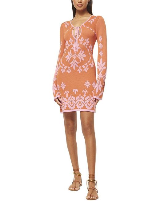 MISA Los Angles Red Sahar Dress