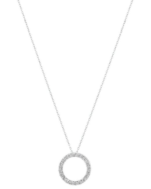 Diana M Metallic Fine Jewelry 14K 0.50 Ct. Tw. Lab-Grown Diamond Pendant Necklace