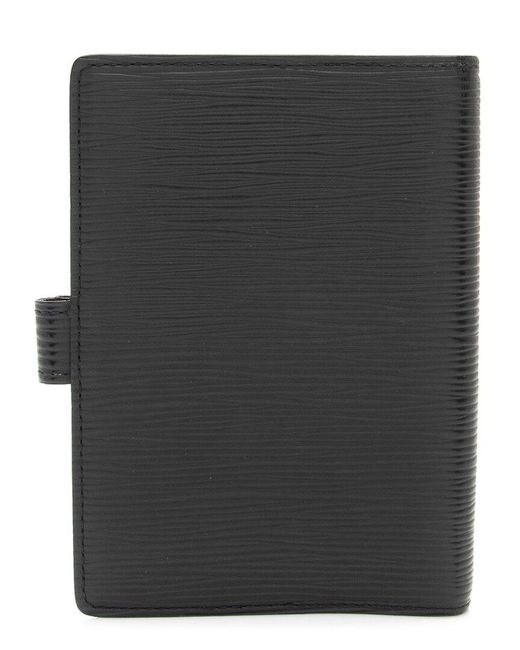 Louis Vuitton Black Epi Leather Small Agenda Cover (Authentic Pre-Owned)