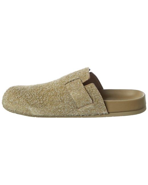 Loewe Gray Suede Mule for men