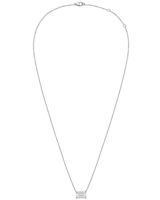 Diana M Multicolor Diana M. 14K 5.00 Ct. Tw. Lab-Grown Diamond Pendant Necklace