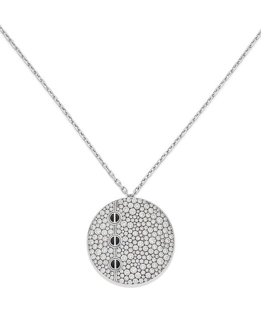 Cartier White 18K 5.00 Ct. Tw. Diamond Love Pendant Necklace (Authentic Pre-Owned)
